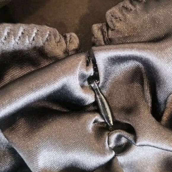 For Love & Lemons Black Ruched Lace Detail Sleeveless Mini Dress, XXS - Picture 12 of 12